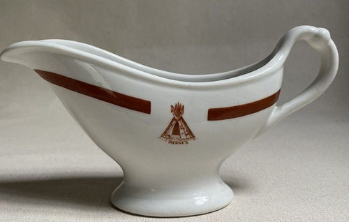 Hedges Wig Wam Restaurant - Souvenir Gravy Boat